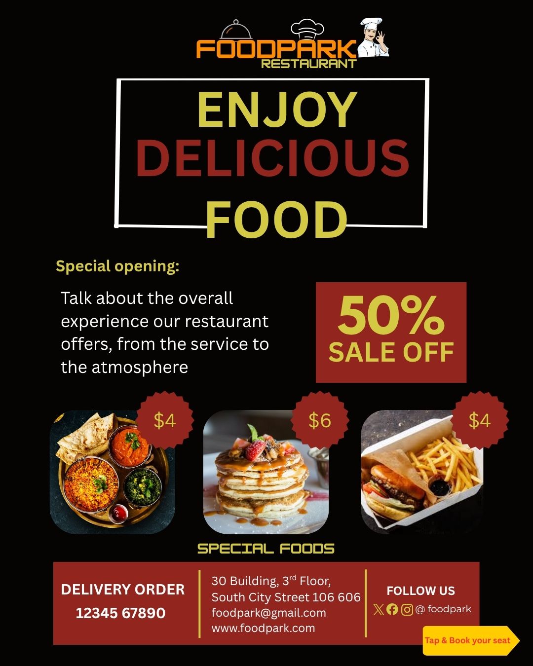 Promotional Offer Poster Design for Social Media using Canva